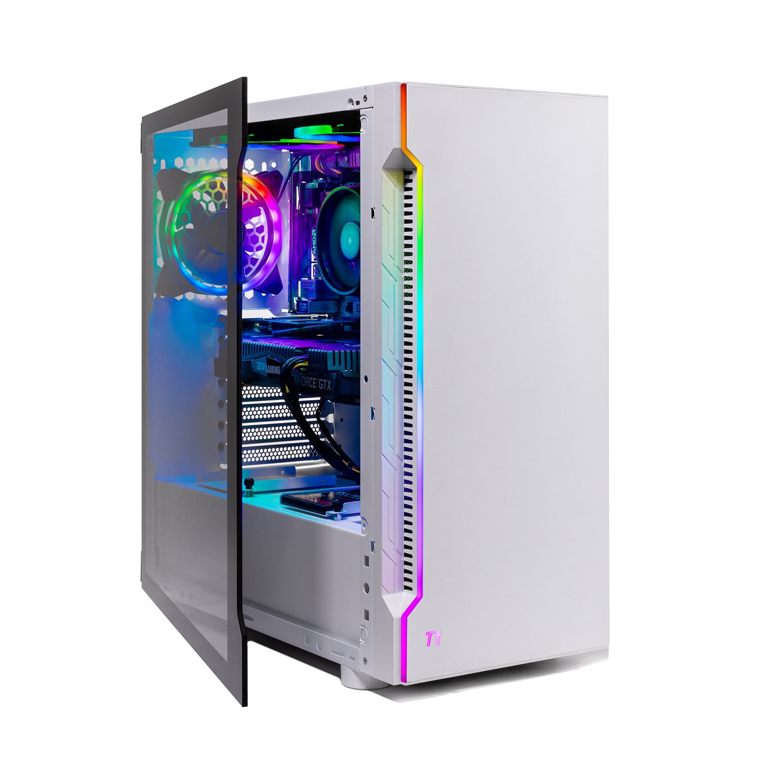 skytech archangel ii gaming computer desktop pc