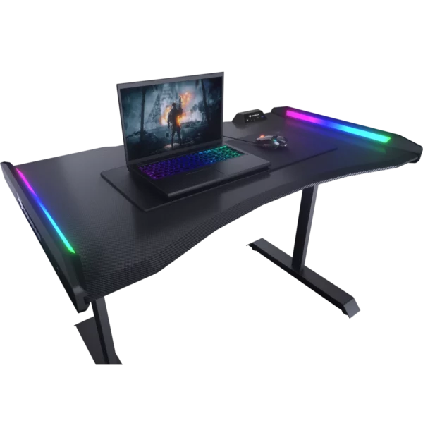 Cougar Mars 120 Gaming Desk, gaming setup