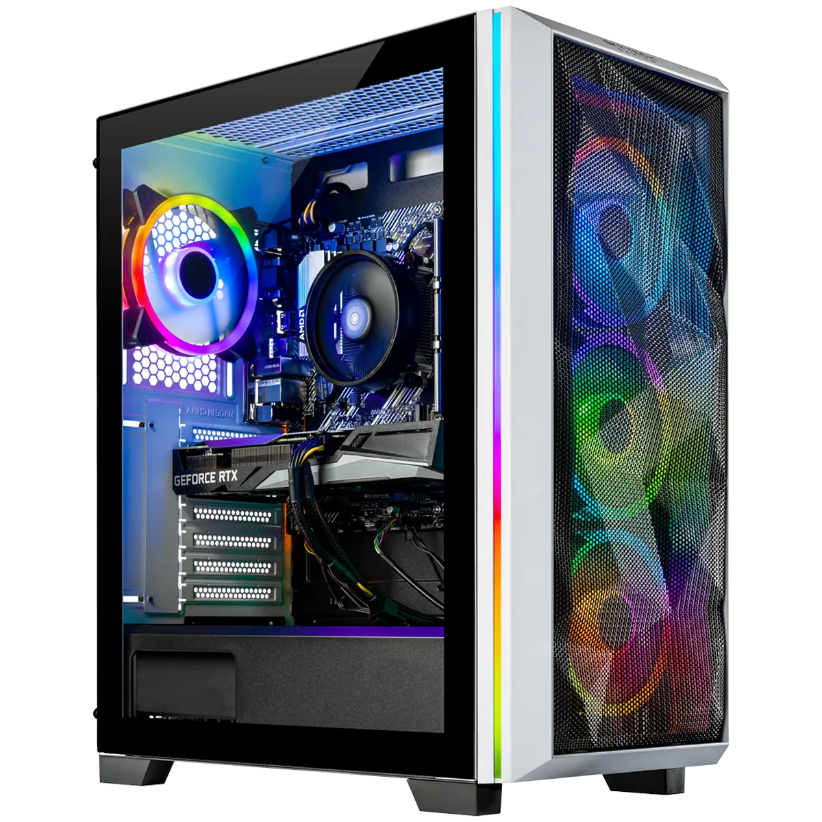 Skytech Gaming Chronos Gaming PC GeForce RTX 3070 Ti GPU AMD Ryzen 5 5600X  CPU 16GB RAM 1TB SSD