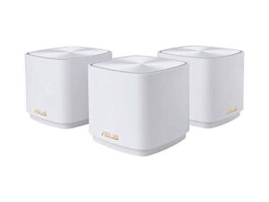 ASUS ZenWiFi AX1800 Dual-Band Mesh WiFi 6 System (XD4) - 3 Pack White