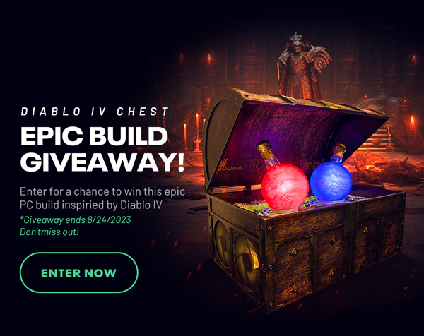 Diablo IV season 1 - Diablo IV silent chest replica PC build giveaway.