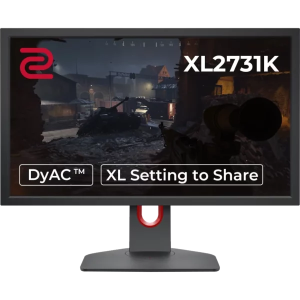 BenQ ZOWIE XL2731K Gaming Monitor Front View