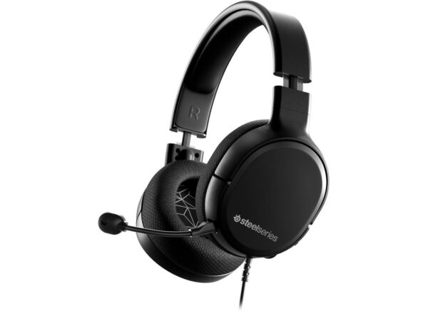 SteelSeries Arctis 1 Wired Gaming Headset - Detachable ClearCast Microphone - Lightweight Steel-Reinforced Headband - For PC