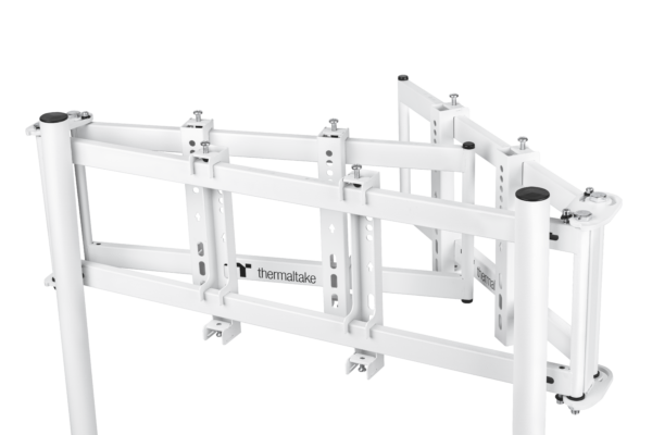 Thermaltake Triple Racing Monitor Stand Snow - Image 3